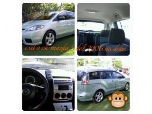 mazda 5 tres filas de acientos nw nw