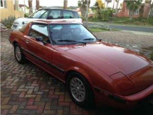 mazda rx7 5 letras 38000 millas