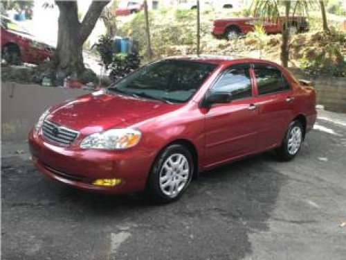 toyota corolla 2006 std $6,700 omo